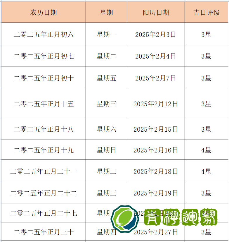 领证吉日2025 2025领证最佳日子